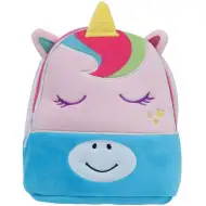 Must... Jednorožec ružový plyšový batoh pre škôlkarov 27x7x24 cm