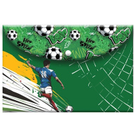 Must: Složka so zapínaním na patent s futbalovým vzorom, formát A4