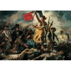 Múzejná zbierka: Eugène Delacroix - Sloboda vedie ľud 1000-dielne puzzle - Clementoni obrázok 2