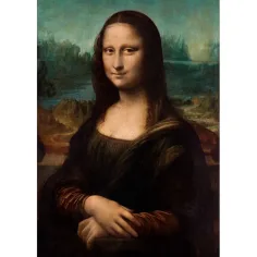 Múzejná zbierka: Leonardo da Vinci - Mona Lisa 1000-dielikové puzzle - Clementoni obrázok 2