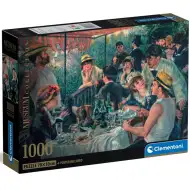 Múzejná zbierka: Renoir - Obed člnkovej spoločnosti HQC 1000-dielne puzzle s plagátom - Clementoni