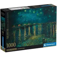 Múzejná zbierka: Van Gogh - Hviezdna noc 1000 ks HQC kompaktné puzzle - Clementoni