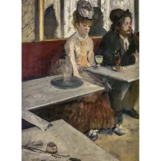 Múzeum Kolekcia: Edgar Degas - V kaviarni 1000 kusov puzzle - Clementoni obrázok 2