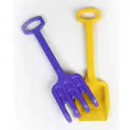 Veľká lopata s hrabličkami