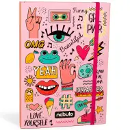 Nebulo: Box na zošity vo veľkosti A/4 girl power
