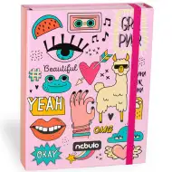 Nebulo: Box na zošity vo veľkosti A/5 girl power