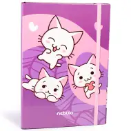 Nebulo: Box na zošity vo veľkosti A4 s motívom mačky