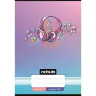 Nebulo: Dievčenský vzorovaný notový zošit A5 36-16