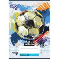 Nebulo: Futbalová lopta vzor 4. trieda linajkový zošit A/5 27-32
