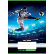 Nebulo: Futbalový vzor 4. ročník linajkový zošit A/5 21-32