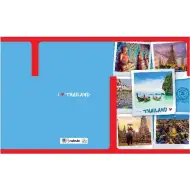 Nebulo: Gumená mapa A4 Thajsko