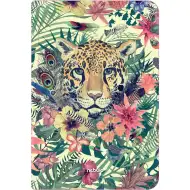 Nebulo: Gumová doska formátu A4 s motívom leoparda