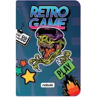 Nebulo: Gumová zložka formát A4, Gamer