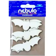 Nebulo: Kartónové netopiere dekorácia, sada 6 kusov
