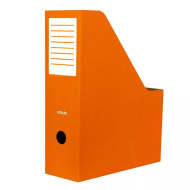 Nebulo: Kartónový skladací obal na spisy 80 mm, oranžový