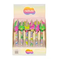 Nebulo: Mushroom Forest gélové pero s tlačidlom, vymazateľné, rôzne druhy, 1 ks