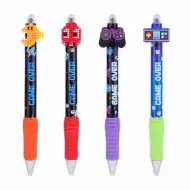 Nebulo: Pixel Gamer guličkové pero s mazateľným gélom, rôzne druhy, 1 ks