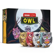 Nebulo: Silka guma - sova vzor 1ks