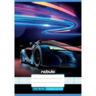 Nebulo: Zošit pre 2. ročník linajkový A5 16-32 s motívom áut