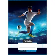 Nebulo: Zošit pre 3. ročník s linajkami A5 12-32 Štýlové vzory - Futbalista