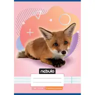 Nebulo: Zošit s líščím vzorom pre 4. ročník, linajkový, A/5, 21-32