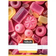 Nebulo: Zošit s mäkkou väzbou A5, 20-32 strán, s roztomilým vzorom - Sladkosti