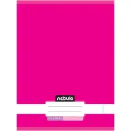 Nebulo: Zošívaný hladký neónovo ružový zošit 80-32 A/4