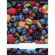 Nebulo: Zošívaný kockovaný zošit s ovocným vzorom 87-32 A/4