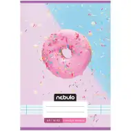 Nebulo: Zošívaný linajkový zošit pre 1. ročník s motívom šišky 14-32 A/5