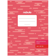 Nebulo: Zošívaný štvorčekový zošit 87-32 A4