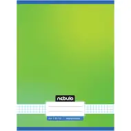 Nebulo: Zošívaný štvorčekový zošit čerstvo zelený 87-32 A/4