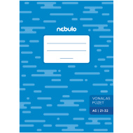 Nebulo: zošit zošívaný, linkovaný 21-32 A/5