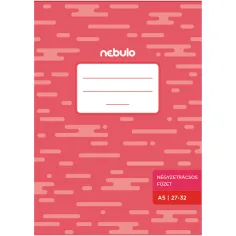 Nebulo: zošit zošívaný, štvorčekový 27-32 A/5
