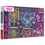Neon Hello Kitty 500-dieliková puzzle - Trefl