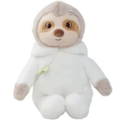 Nicotoy: Sediaci leňochod v overale, plyšová figúrka 21 cm - Simba Toys
