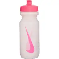 Nike Big Mouth 650 ml fľaša na vodu v priehľadnej ružovej farbe