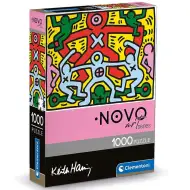 Novo Art: Keith Haring - Obraz bez názvu 1000 kusov puzzle - Clementoni