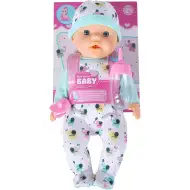 Novorodenec bábika s fľašou v oblečení so slonom - Simba Toys