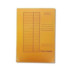 Oranžová zložka A4 s gumičkou 230 g/m²