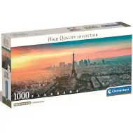 Paríž, Francúzsko 1000 dielikové panoramatické puzzle 98x33cm - Clementoni