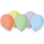 Pastelové balóny – sada 12 kusov