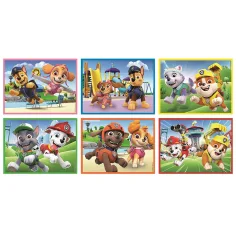 Paw Patrol: 12-dielna sada obrázkových kociek - Clementoni obrázok 2