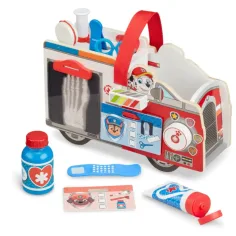 Paw Patrol Marshall drevená sada hasičského auta s doplnkami - Melissa & Doug obrázok 4