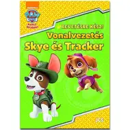 Paw Patrol: Vedenie čiar - Skye a Tracker pracovný zošit