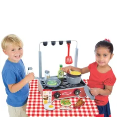 Pečenie-Varenie: Delux drevená sada na pečenie - Melissa & Doug obrázok 2