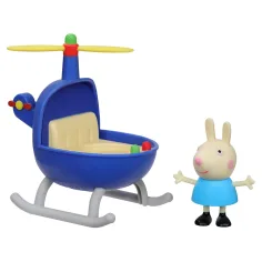 Peppa Pig: Malý vrtuľník a sada s figúrkou Rebeky zajačice - Hasbro obrázok 2