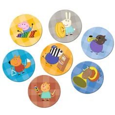 Peppa Pig a jej priatelia pamäťová hra - Trefl obrázok 2
