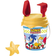 Pieskový set s motívom ježka Sonica a kanvičkou - Mondo Toys