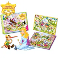 Pinocchio Dve rozprávkové spoločenské hry - D-Toys