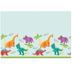 Plastový obrus na dinosaurovú párty 120 × 180 cm